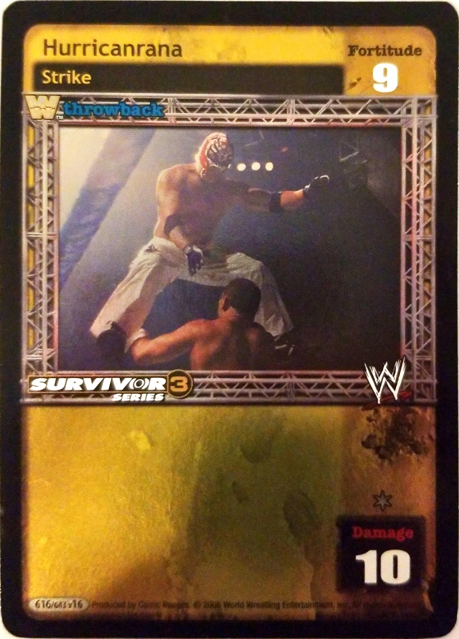 Hurricanrana THROWBACK